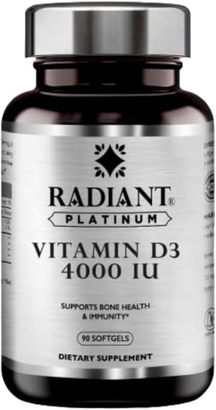 Vitamin D3 4000 IU – Support Bone & Immunity Health x 90 Softgels